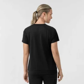 Blouse médicale à col rond Force Cross-Flex en tricot pour femme