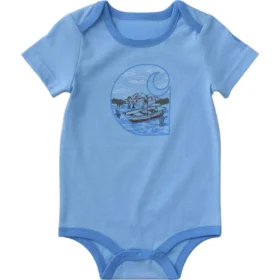 Body de pêche à manchettes courtes pour garçon (bébé)