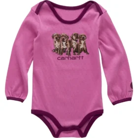 Body à manchettes longues « Puppy » pour fille (bébé)