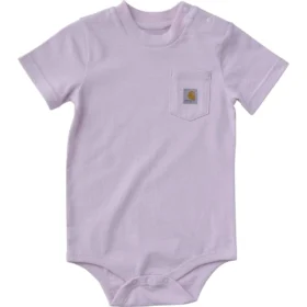 Body à manchons courts avec poche pour enfant (bébé)
