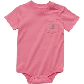 Body à manchons courts avec poche pour enfant (bébé)