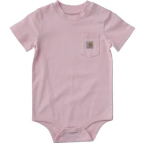 Body à manchons courts avec poche pour enfant (bébé)
