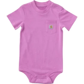 Body à manchons courts avec poche pour enfant (bébé)