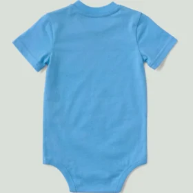 Body à manchons courts avec poche pour enfant (bébé)