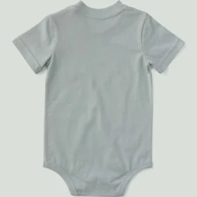 Body à manchons courts avec poche pour enfant (bébé)
