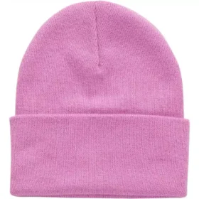 Bonnet en tricot à empiècements ton sur ton pour enfants (bébé, tout-petit, enfant, adolescent)