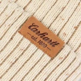 Bonnet à pompon en laine mélangée pour femme