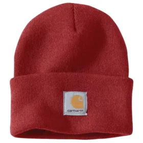 Bonnet à revers tricoté A18