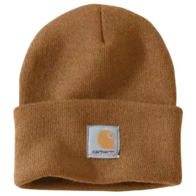 Bonnet à revers tricoté A18