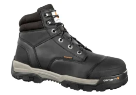 Bottes de travail Ground Force imperméables à embout composite de 6 pouces