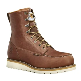 Bottes de travail imperméables à talon compensé de 8" avec embout en acier