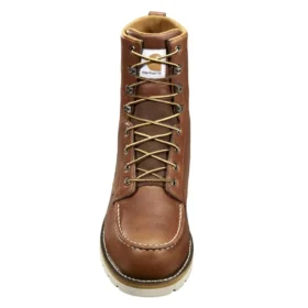 Bottes de travail imperméables à talon compensé de 8″ avec embout en acier