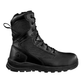 Bottes Gilmore imperméables à fermeture éclair latérale de 8 pouces et bout Nano Toe