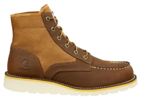 Bottes à talon compensé et bout Moc de 6"