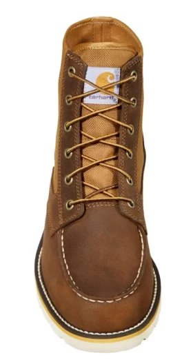Bottes à talon compensé et bout Moc de 6″