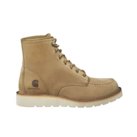 Bottes à talon compensé et bout mocassin 6" pour femme
