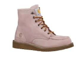 Bottes à talon compensé et bout mocassin 6" pour femme