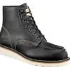 Bottes à talon compensé et bout mocassin imperméables de 6"