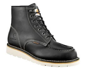 Bottes à talon compensé et bout mocassin imperméables de 6"