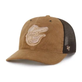 Casquette « '47 Dyed Trucker » coupe décontractée des Orioles de Baltimore