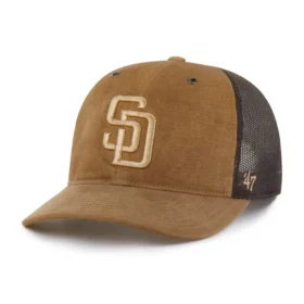 Casquette « '47 Dyed Trucker » coupe décontractée des Padres de San Diego