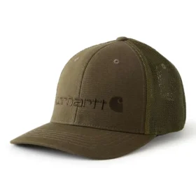 Casquette ajustée Rugged Flex™ en toile avec dos en maille et logo graphique