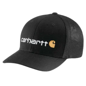 Casquette ajustée Rugged Flex™ en toile avec dos en maille et logo graphique