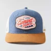 Casquette de camionneur en toile avec dos en maille et motif « Country »
