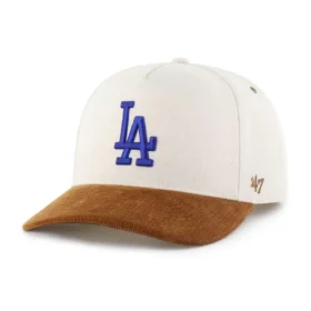 Casquette « Hitch » non teinte des Los Angeles Dodgers, modèle 1947