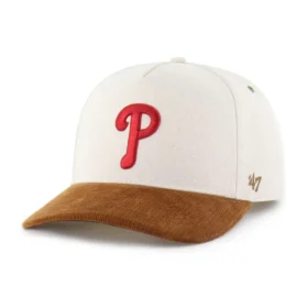Casquette « Hitch » non teinte des Phillies de Philadelphie, modèle '47