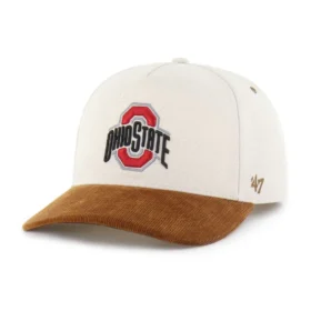 Casquette « Hitch » non teinte Ohio State Buckeyes '47