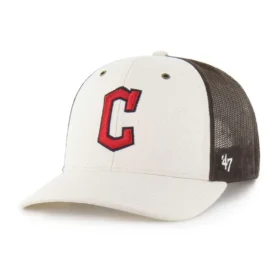 Casquette « Trucker » non teinte « '47 » des Cleveland Guardians