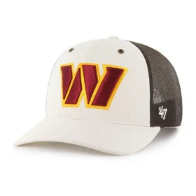 Casquette « Trucker » non teinte « 47 » des Commanders de Washington, coupe décontractée