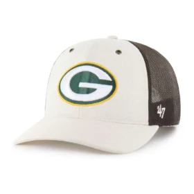 Casquette « Trucker » non teinte '47 des Green Bay Packers, coupe décontractée