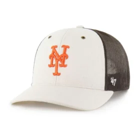 Casquette « Trucker » non teinte « '47 » des Mets de New York