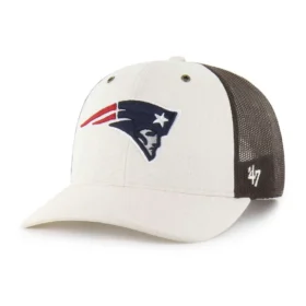 Casquette « Trucker » non teinte '47 des Patriots de la Nouvelle-Angleterre, coupe décontractée