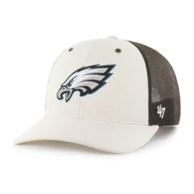 Casquette « Trucker » non teinte '47 des Philadelphia Eagles, coupe décontractée