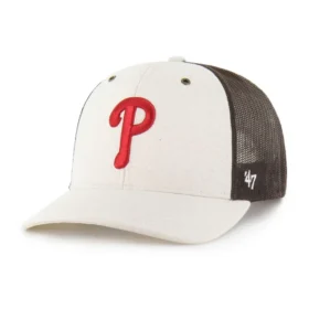 Casquette « Trucker » non teinte des Phillies de Philadelphie, modèle 47