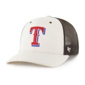 Casquette « Trucker » non teinte des Texas Rangers '47