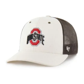 Casquette « Trucker » non teinte « Ohio State Buckeyes » '47