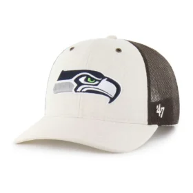 Casquette « Trucker » non teinte « Seattle Seahawks '47 » coupe décontractée