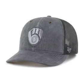 Casquette « Trucker » teinte « '47 » coupe ample des Milwaukee Brewers