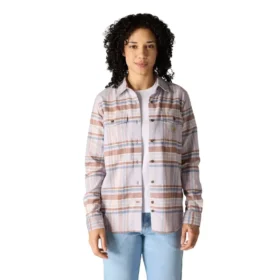 Chemise à carreaux coupe ample pour femme de la gamme Tencel™