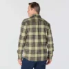 Chemise à carreaux en flanelle d'épaisseur moyenne, coupe décontractée Rugged Flex™, manches longues