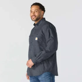 Chemise à carreaux à manches longues Fr Force Sun Defender™ pour homme – Chemises de protection solaire