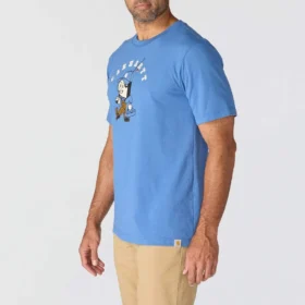 Chemise graphique de pêche pour homme Irvine à coupe ample