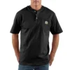 Chemise Henley à poche pour homme Dearborn, coupe ample et tissu épais