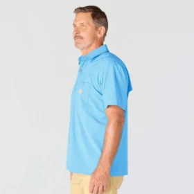 Chemise à manches courtes Force Sun Defender™ pour homme, coupe décontractée – Chemises de protection solaire