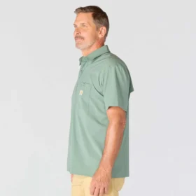 Chemise à manches courtes Force Sun Defender™ pour homme, coupe décontractée – Chemises de protection solaire