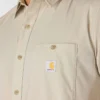 Chemise à manches courtes Force Sun Defender™ pour homme, coupe décontractée - Chemises de protection solaire